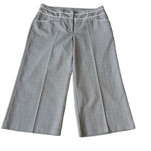 Robert Louis Women’s Cropped Wide Leg Career Pants Size 12.